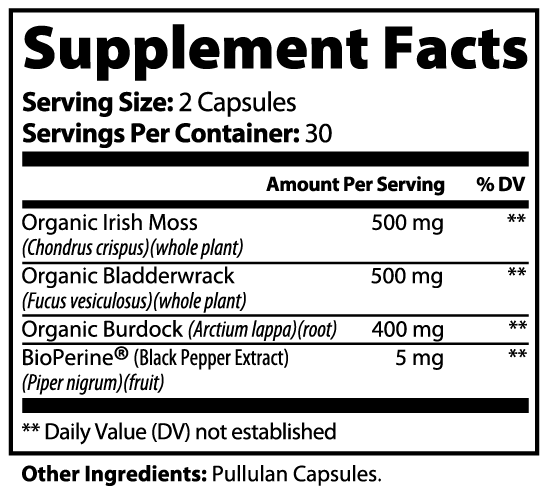 Sea Moss Mineral Support
