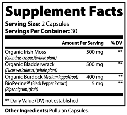 Sea Moss Mineral Support